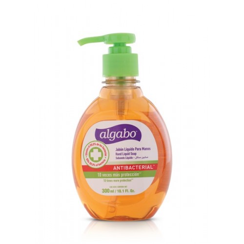 JABON LIQUIDO ALGABO ANTIBACTERIAL 300 ML