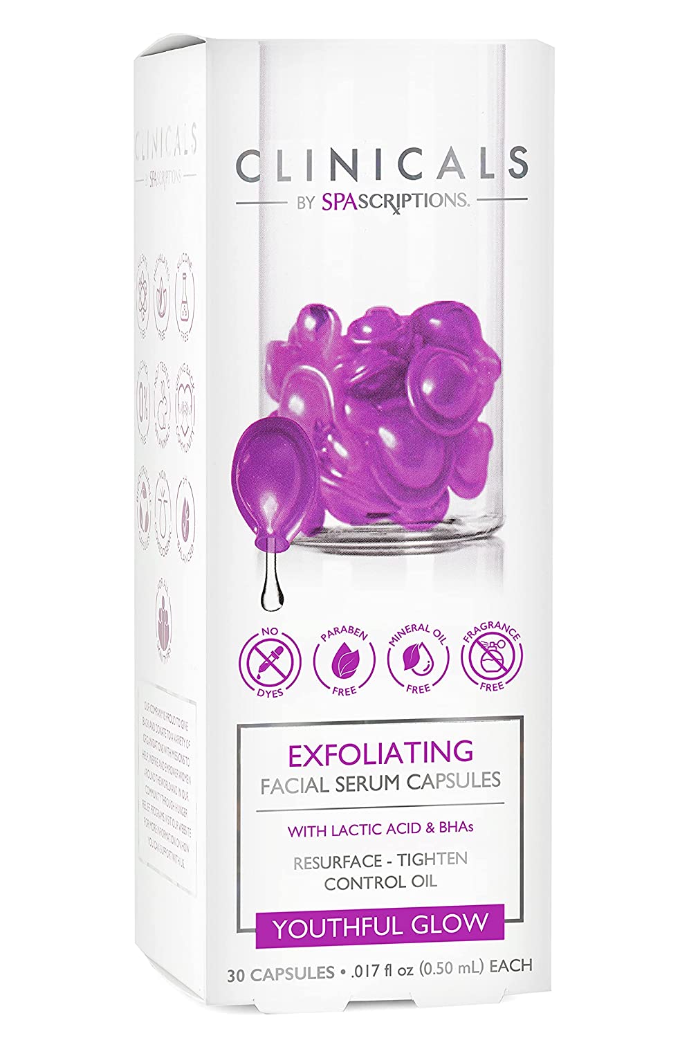 CLINICALS SERUM FACIAL EXFOLIANTE X 30 CAPSULAS