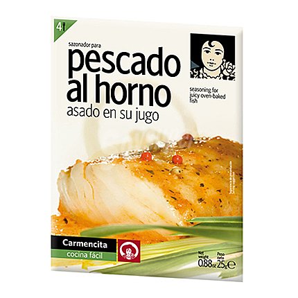 SAZONADOR DE PESCADO AL HORNO CARMENCITA 25 GR