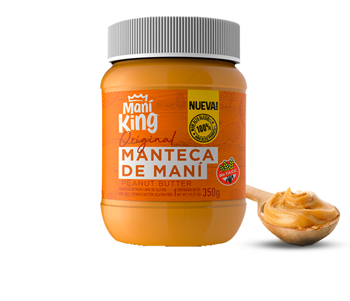 MANTECA DE MANI ORIGINAL 350 GR