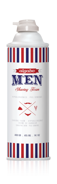 ESPUMA DE AFEITAR ALGABO MEN 400 ML