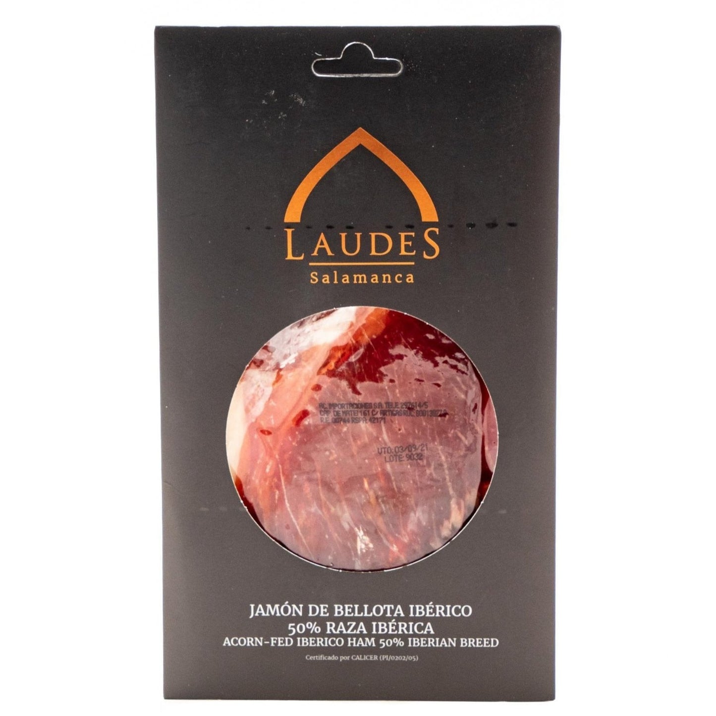 JAMON IBERICO BELLOTA LONCHAS 80GR LAUDES