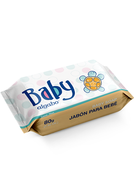 JABÓN PARA BEBÉ ALGABO BABY 80 GR