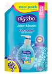 JABON LIQUIDO ALGABO DOY PACK FLORAL 900 ML