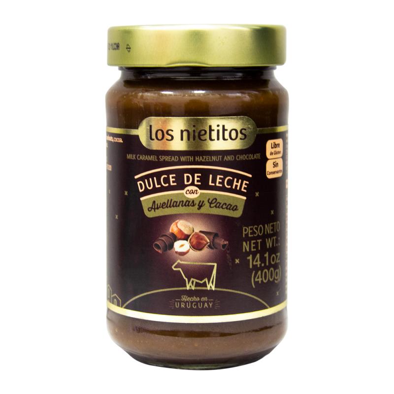 DULCE DE LECHE AVELLANAS Y CHOCO 400 GR