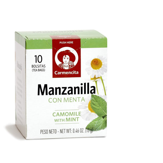 TÉ MANZANILLA C/ MENTA 10 SOBRES